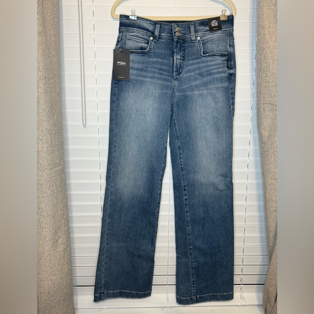 Silver Jeans Women's Classic Blue Straight Leg Jeans